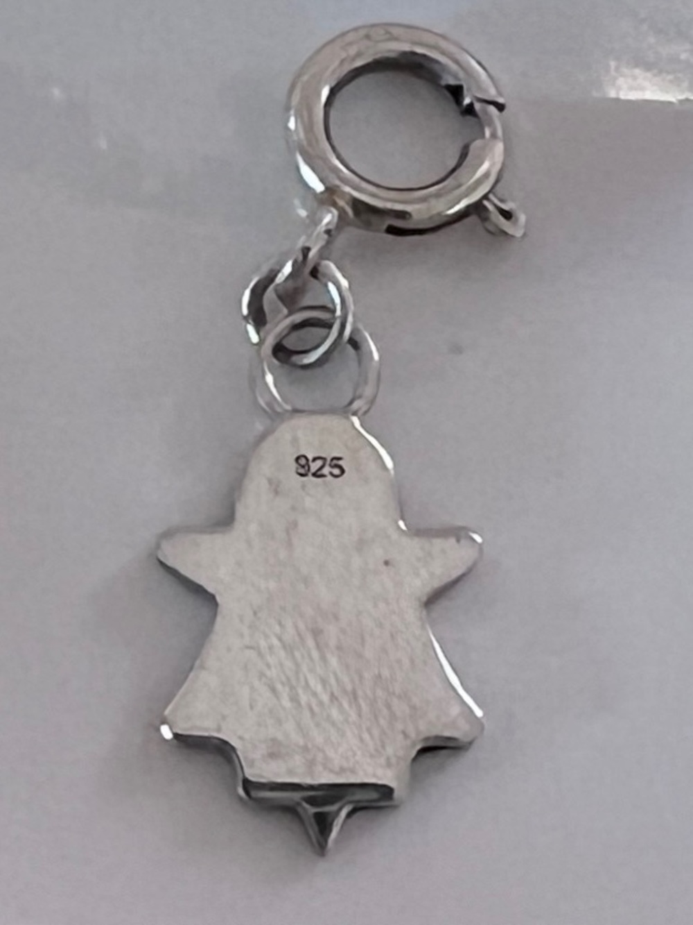 Krush Kandy Sterling Silver 925 Opal Halloween Ring and Pendant charm ghost - Picture 4 of 11
